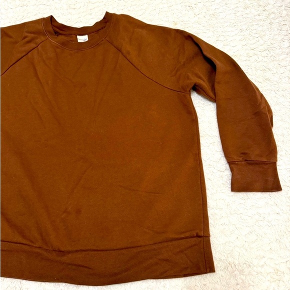 Brown Crewneck Sweatshirt - Picture 1 of 3